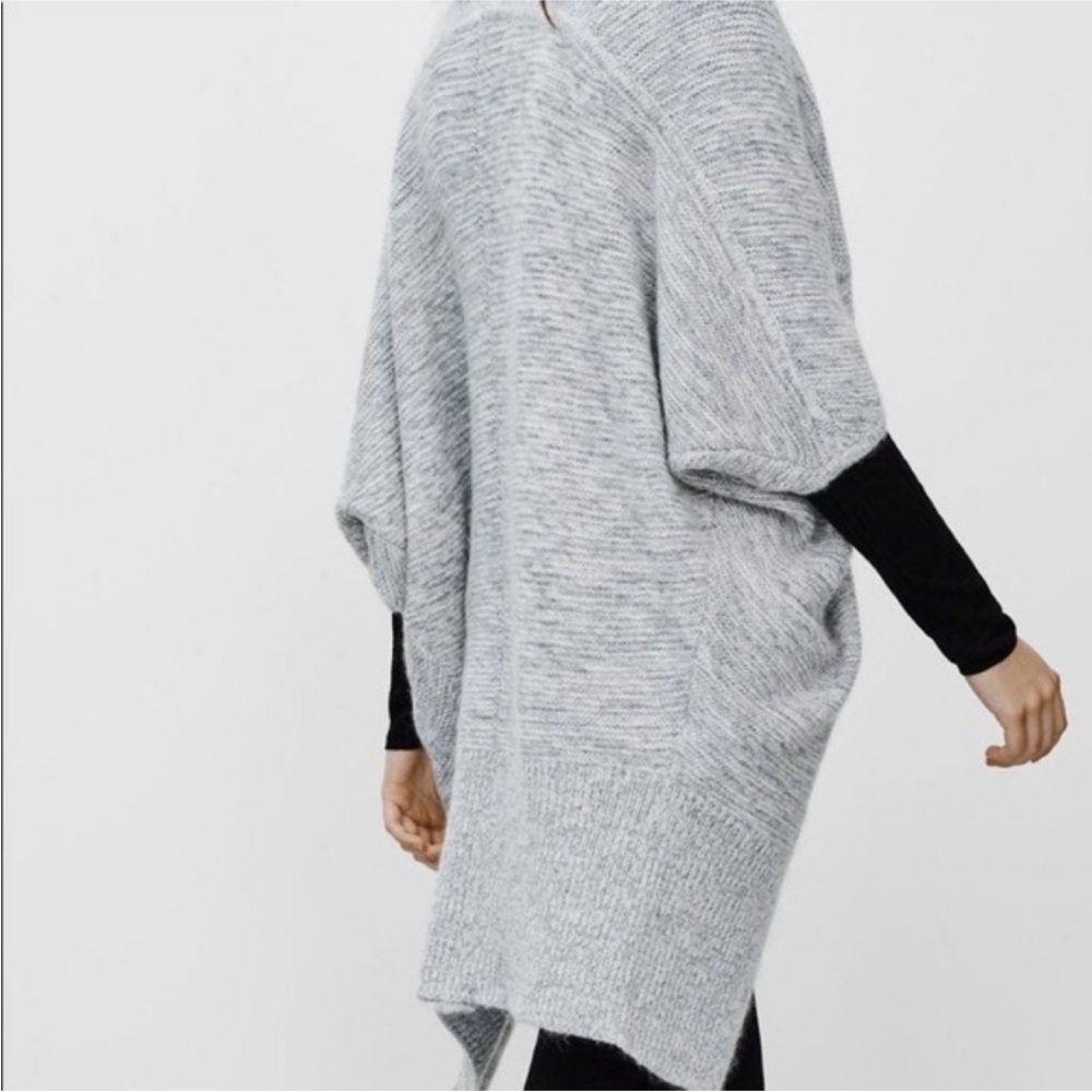 Aritzia Babaton Cocoon Javier Sweater Cardigan Grey Size XXS/XS - Picture 2 of 10